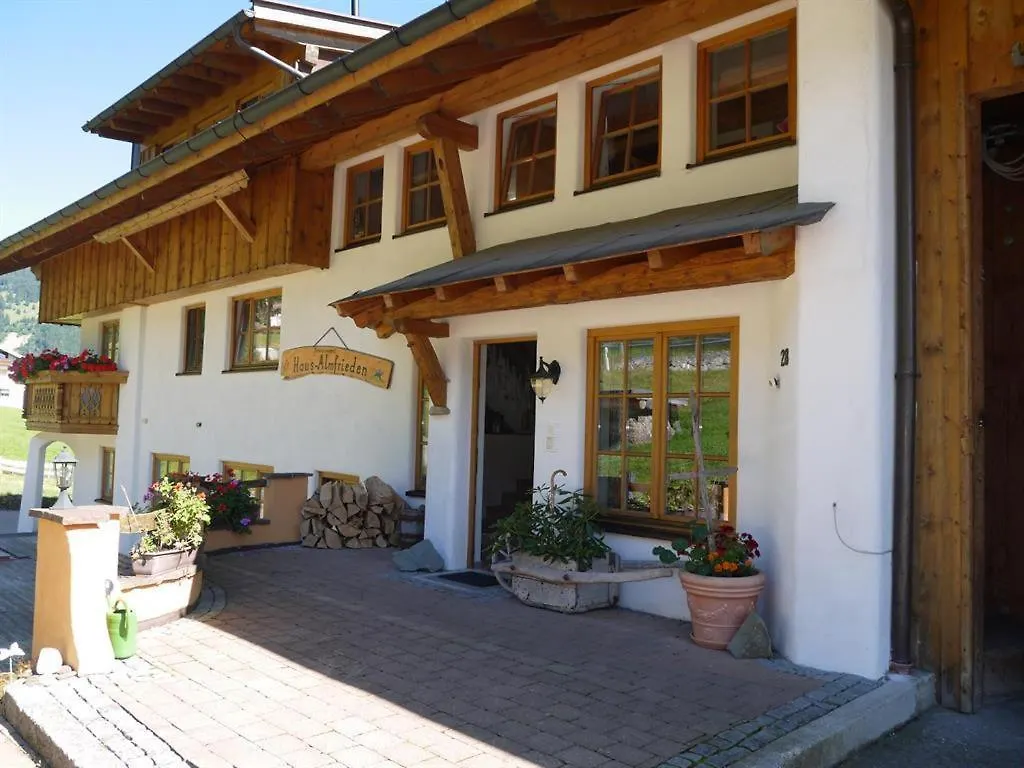 Farm stay Ferienhof Almfrieden Balderschwang